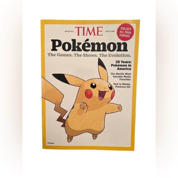 TIME Special Edition 2024 magazine 90+ pages on POKEMON Collector Cover PIKACHU - Picture 1 of 2